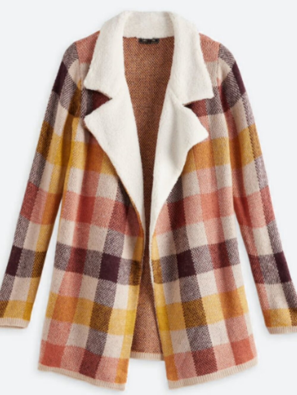 Storm Sherpa Lapel Coatigan Size XXL